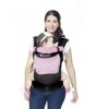 Maternelle - Mochila ergonómica 4 en 1 Rosado con Negro - Imagen 2