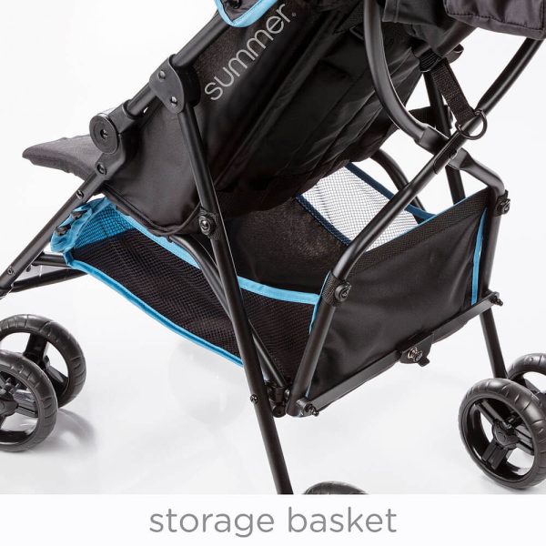 Summer - Coche de Bebé 3D-Mini Stroller Dusty Blue - Imagen 4