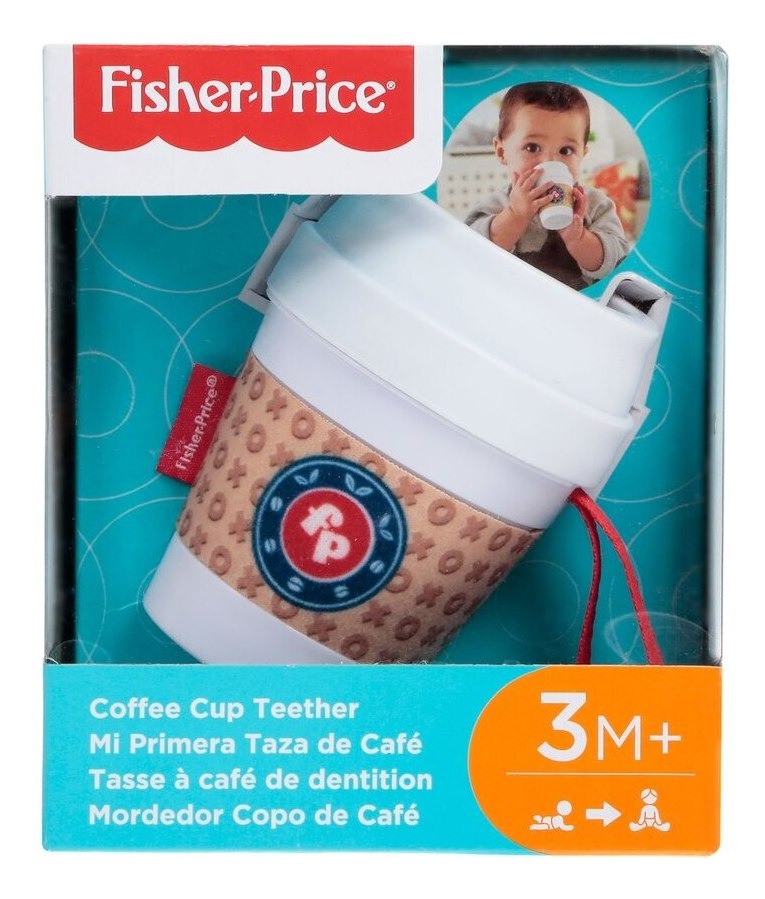 Fisher Price - Mordedora Sonaja Mi Primera Taza De Café - Productos para bebes | Mamita y Yo