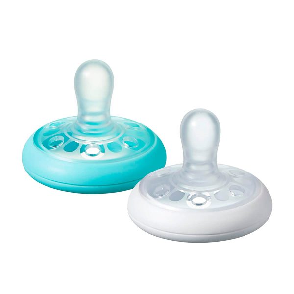 Tommee Tippee - Chupon Breast-Like 6m a 18m con forma de Pecho 2unidades - Imagen 2