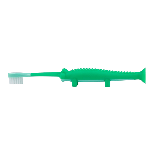 Dr. Brown's - Cepillo de Dientes Cocodrilo Verde 1-4años - Imagen 4
