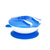 Mumlove - Plato con Cubiertos Azul