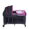 Evezo - Cuna Mecedora Zybela Morado - Imagen 3
