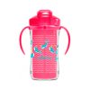 Dr. Brown’s –Vaso Con Cañita 10 oz Con Asas - Rosa