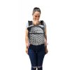 Maternelle - Mochila Ergonómica Evolutiva 4 En 1 - Negro Diseño Rayas