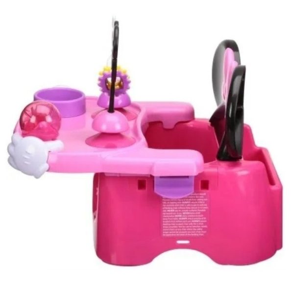 Disney Baby - Silla de Comer Portatil con Actividades de Minnie Mouse - Imagen 3