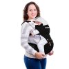 Monchitos – Canguro con Asiento Baby Hip Carrier Negro